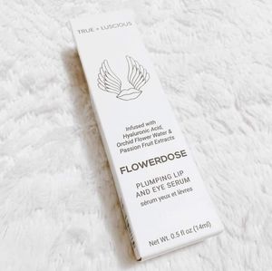 New, Flowerdose Lip & Eye Serum